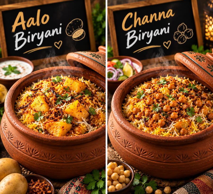 Chola/Aalo Biryani
