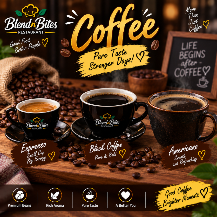 Black / Espresso / Americano Coffee