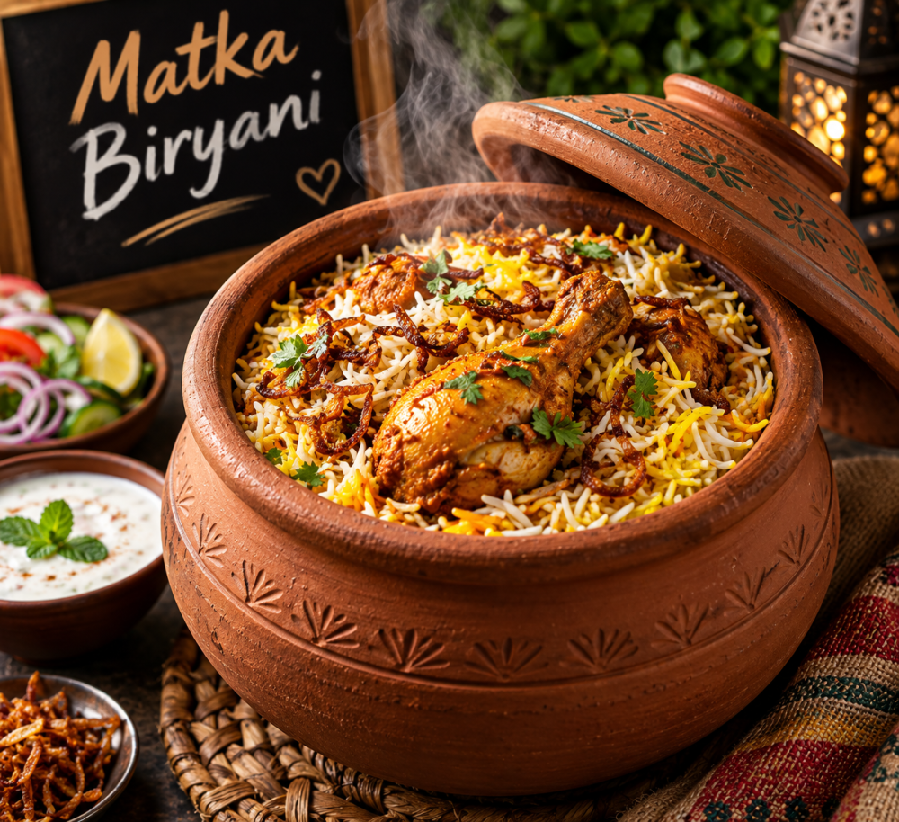 Matka Biryani